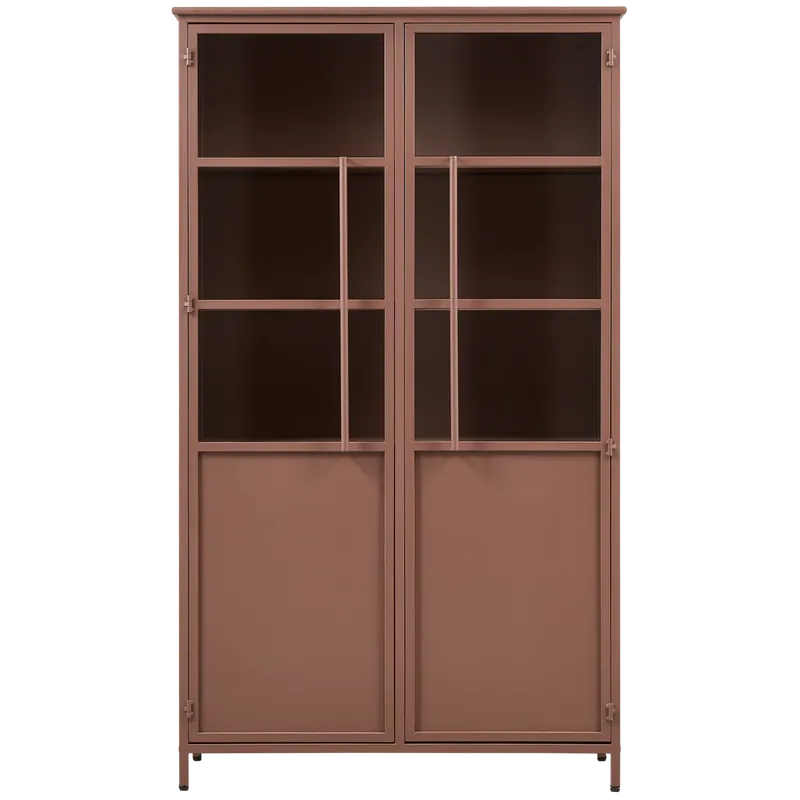 BePureHome Exhibit vitrinekast tan